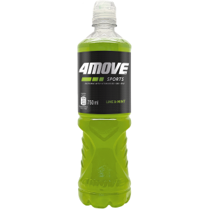 Изотонический напиток, 4MOVE, Isotonic Sports Drink 750 мл - лайм-мята