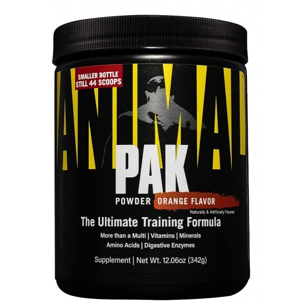 Потужний вітамінний комплекс в порошку, Universal Nutrition, Animal Pak powder - 295 г