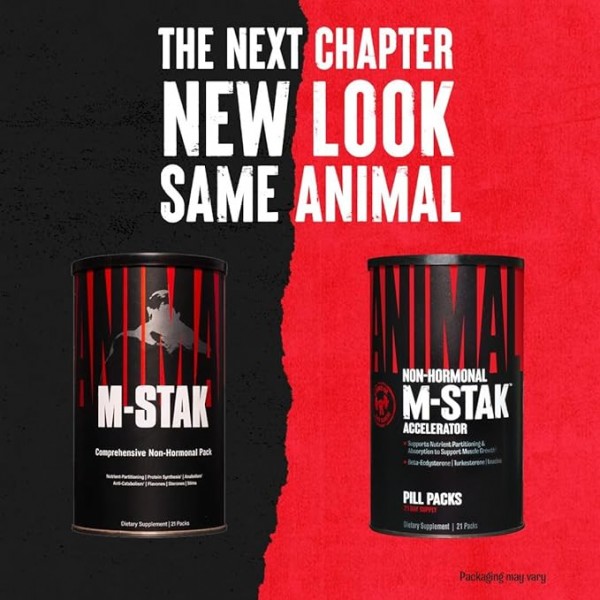 Комплекс для покращення продуктивності і росту м`язів,  Universal Nutrition, Animal М-Stak - 21 пак