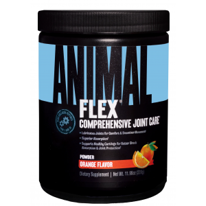 Мультикомпонентный хондропротектор с коллагеном, Universal Nutrition, Animal Flex powder - 339 г - Апельсин