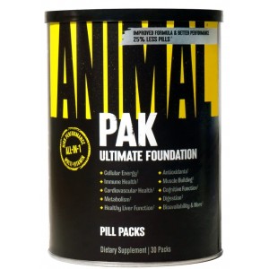 Спортивні вітаміни, Universal Nutrition, Animal Pak - 30 пак