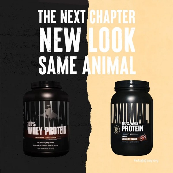 100% сывороточный протеин, Universal Nutrition, Animal 100% Whey - 1.8 кг 