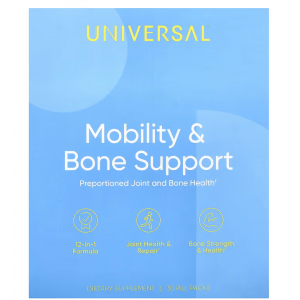 Здоровье суставов и связок, Universal Nutrition, Mobility & Bone Support - 30 пак