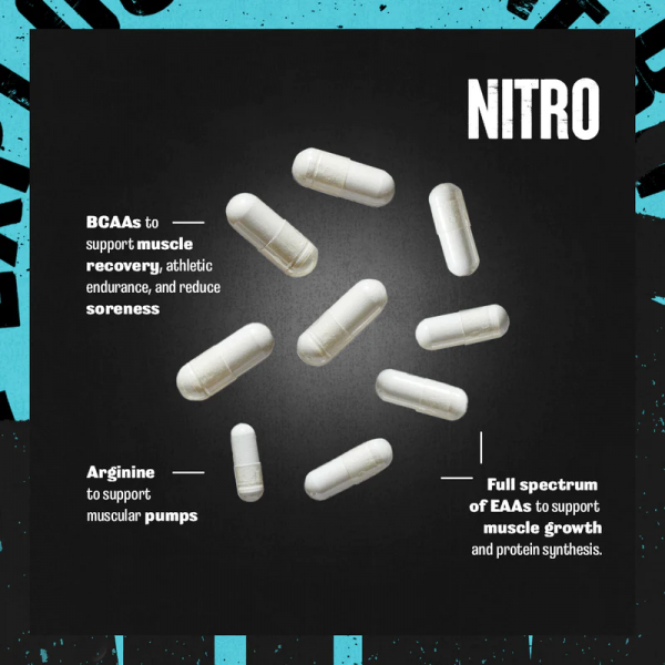 Незаменимые анаболические аминокислоты, Universal Nutrition, Animal Nitro EAA  - 44 пак