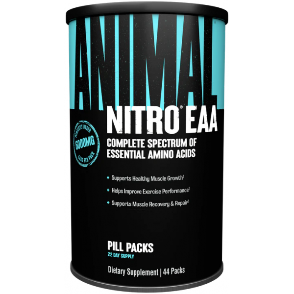 Незаменимые анаболические аминокислоты, Universal Nutrition, Animal Nitro EAA  - 44 пак