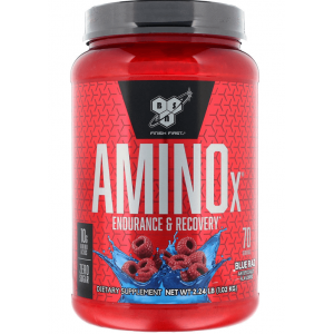 Незаменимые аминокислоты, BSN, Amino X 1,01кг - голубая малина