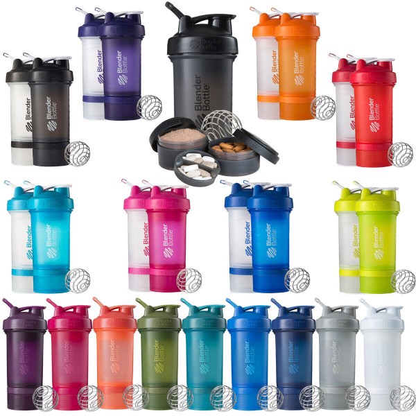 Шейкер Blender Bottle ProStak c шариком - 650 мл Navy