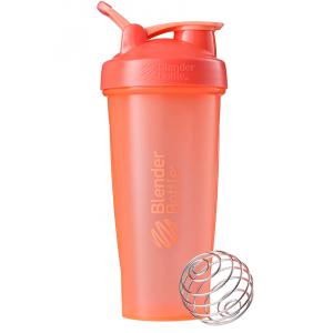 ШеШейкер Classic з кулькою, BlenderBottle, 820 ml Coral