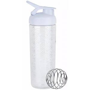  Шейкер Blender Bottle, SportMixer Sing Sleek - 820 мл - white clamshell