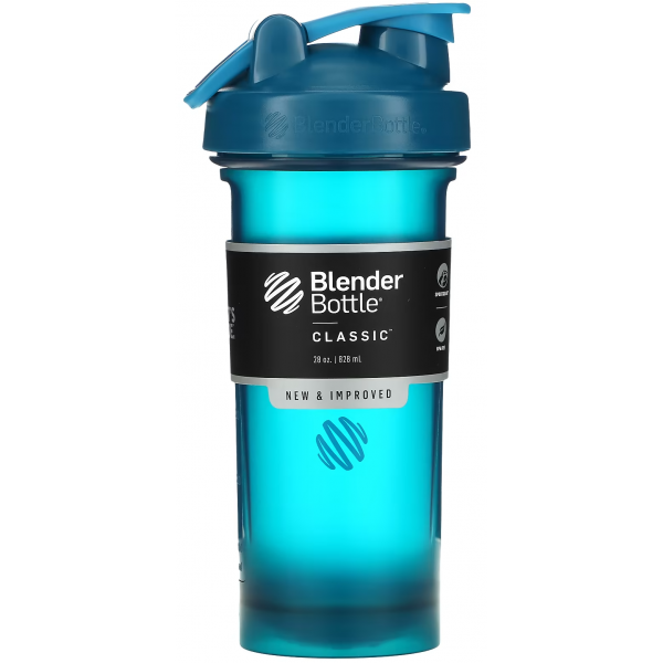 Шейкер, BlenderBottle, Classic V2 - 1330 мл Ocean Blue