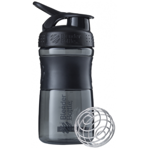 Шейкер с шариком, Blender Bottle, SportMixer - 590 мл - Black