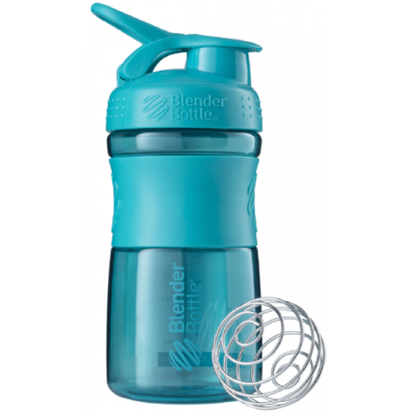 Шейкер з кулькою, Blender Bottle, SportMixer - 590 мл - Teal