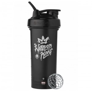 Шейкер с шариком, BlenderBottle, Classic Loop Pro - 820 мл Marvel - Black Panther