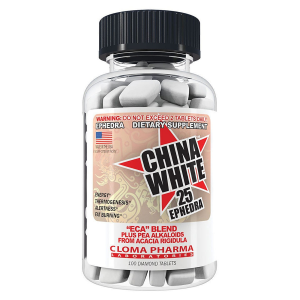 Жироспалювач термогенний, Cloma Pharma, China White - 100 таб