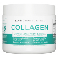 Гідролізований колаген з гіалуроновою кислотою, Earths Creation, Collagen Hydrolyzed - 177 г