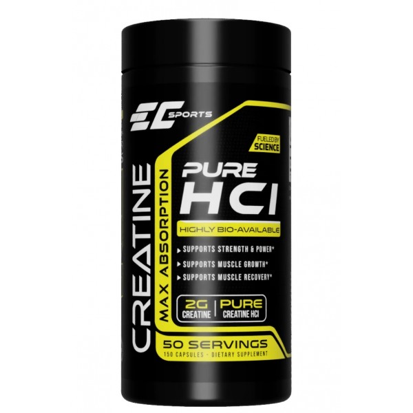 Креатин HCL (гідрохлорид), Earths Creation, EC Sports Creatine HCL - 150 капс