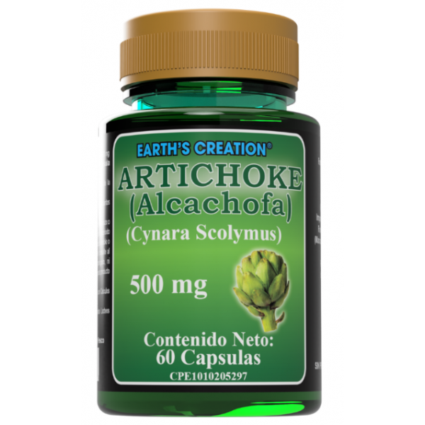 Артишок, Earth's Creation, Artichoke 500 мг - 60 капс