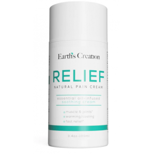 Знеболюючий і протизапальний крем, Earth's Creation, Relief Pain Cream - 100 мл