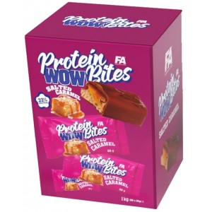 Упаковка протеиновых конфет, Fitness Authority, Wellness Line WOW! Protein Bites - 1 кг