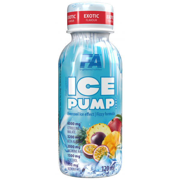 Передтренувальний шот, Fitness Authority, Ice Pump Shot - 120 мл