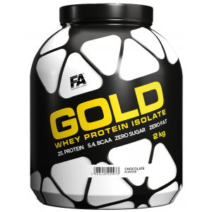 Протеин изолят сывороточный, Fitness Authority, Gold Whey Protein Isolate - 2 кг 