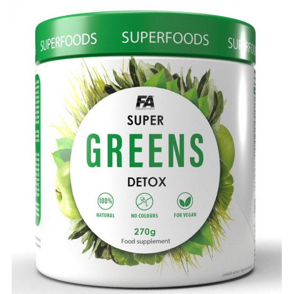 Детокс комплекс, Fitness Authority, Super Greens Detox - 270 г