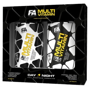 Вітамінно-мінеральний комплекс (День / Ніч формула), Fitness Authority, MultiVitamin AM PM Formula - 2x90 таб