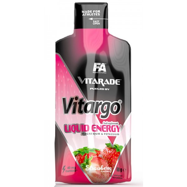 Ізотонічний гель Вітарго з кофеїном, Fitness Authority, Vitarade Vitargo Liquid Energy - 60 г 