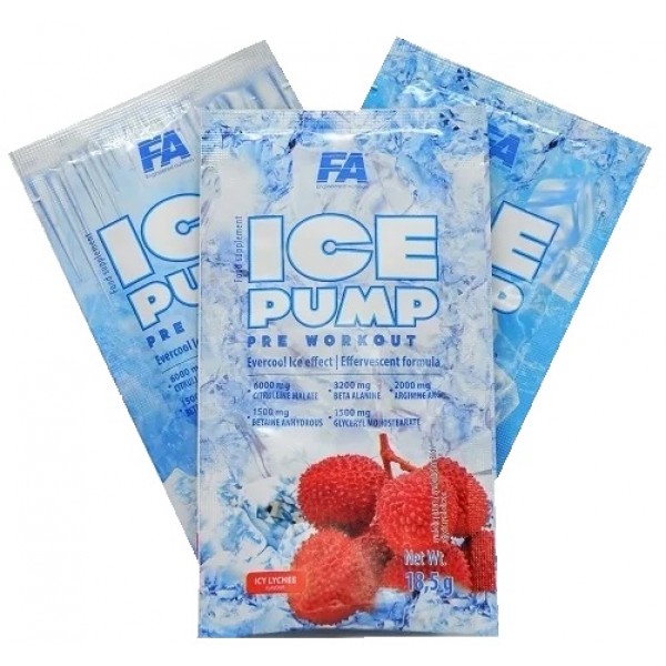 Передтренувальний комплекс (пробник), Fitness authority, Ice Pump Pre workout - 18,5 г 