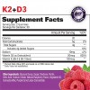 Вітамін Д3 + К2 в жувальних цукерках, GAT, Imuno Bites Vitamin D3+K2 - 60 мармеладок