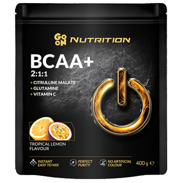 Амінокислоти ВСАА + Глютамін, Цитруллін, GoOn Nutrition, BСАА+ - 400 г