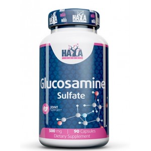 Глюкозамин Сульфат, HAYA LABS, Glucosamine Sulfate 500 мг - 90 капс