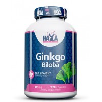 Гинкго Билоба, Haya Labs, Ginkgo Biloba 60 мг - 120 капс