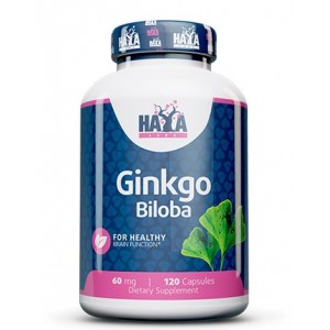 Гінкго Білоба, HAYA LABS, Ginkgo Biloba 60 мг - 120 капс