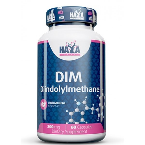 Дииндолилметан (ДИМ) 200 мг, HAYA LABS, DIM - 60 капс