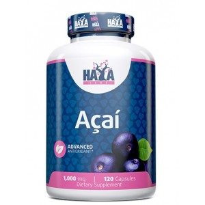 Екстракт ягід Асаї, HAYA LABS, Acai 1000 мг - 120 капс