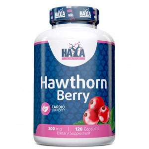 Ягоды Боярышника, HAYA LABS, Hawthorn Berry 300 мг - 120 капс