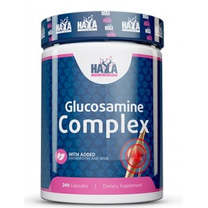 Глюкозамін, Хондроїтін, МСМ, HAYA LABS, Glucosamine Chondroitin & MSM Complex - 240 капс