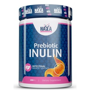 Органический Инулин (чистый пребиотический порошок), HAYA LABS, Prebiotic INULIN - 200 г