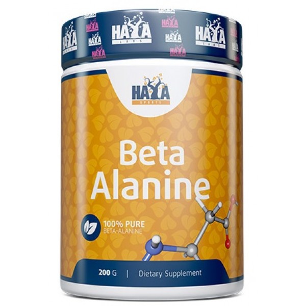 Бета-Аланін, підтримка витривалості, Haya Labs, Бета-Sports Beta-Alanine - 200 г
