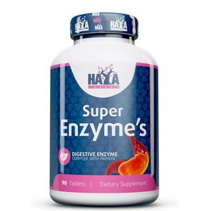 Комплексні травні ферменти, HAYA LABS, Super Enzymes - 90 таб