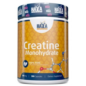 Креатин моногідрат в капсулах по 500 мг, HAYA LABS, Sports Creatine Monohydrate 500 мг - 200 капс