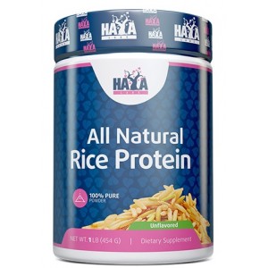 Рисовий протеїн (натуральний смак), HAYA LABS, 100% All Natural Rice Protein - 454 г