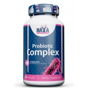 Комплекс пробиотков для улучшения пищеварения, HAYA LABS, 10 Billion Acidophilus & Bifidus Probiotic Complex 