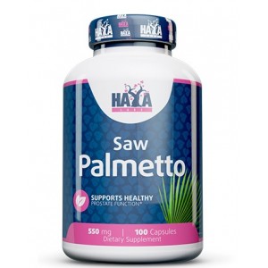 Сав Пальметто 550 мг, чоловіче здоров`я,  HAYA LABS, Saw Palmetto 550 мг - 100 капс