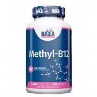 Витамин В12 1000 мкг, Haya Labs, Methyl B-12 1000 мкг - 100 таб