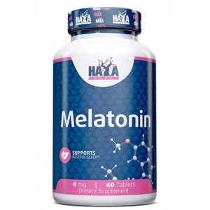 Мелатонин 4 мг, HAYA LABS, Melatonin 4 мг - 60 таб