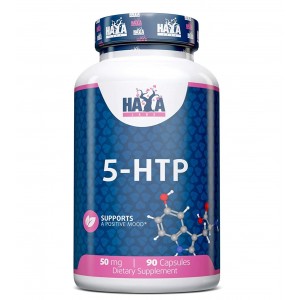 5-гидрокситриптофан 50 мг, HAYA LABS, 5-HTP 50 мг - 90 капс