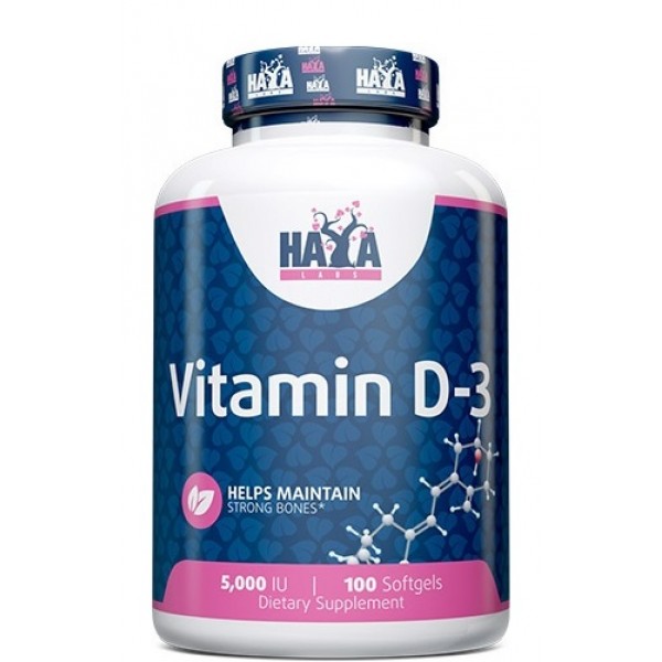 Вітамін Д3 5000 МО, Haya Labs, Vitamin D-3 5000 МО