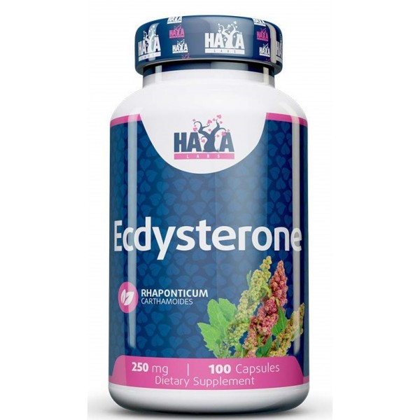 Экдистерон (растительный анаболический агент), Haya Labs, Ecdysterone 250 мг - 100 капс